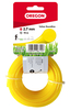 Yellow Round Trimmer Line, 2.7mm, 15m Hanger