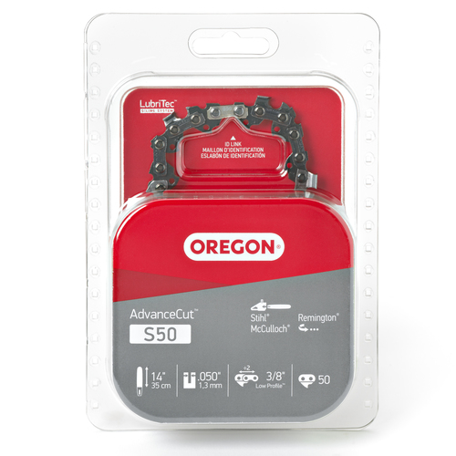 Reliable Replacement 14 Semi Chisel Saw Chain S50 for Craftsman,  McCulloch, Remington, Stihl and Others. Also Replaces Husqvarna H37 50,  Stihl 63PM3 50 : : DIY & Tools